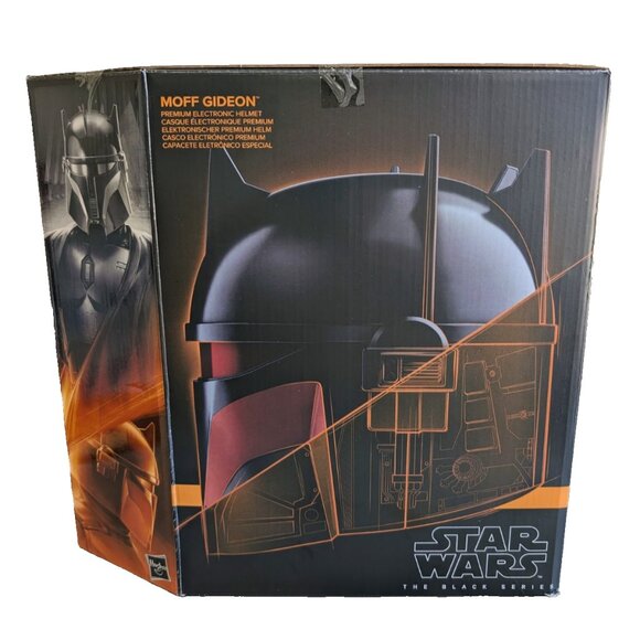 Star Wars The Black Series Moff Gideon Premium Electronic Helmet - Picture 4 of 5